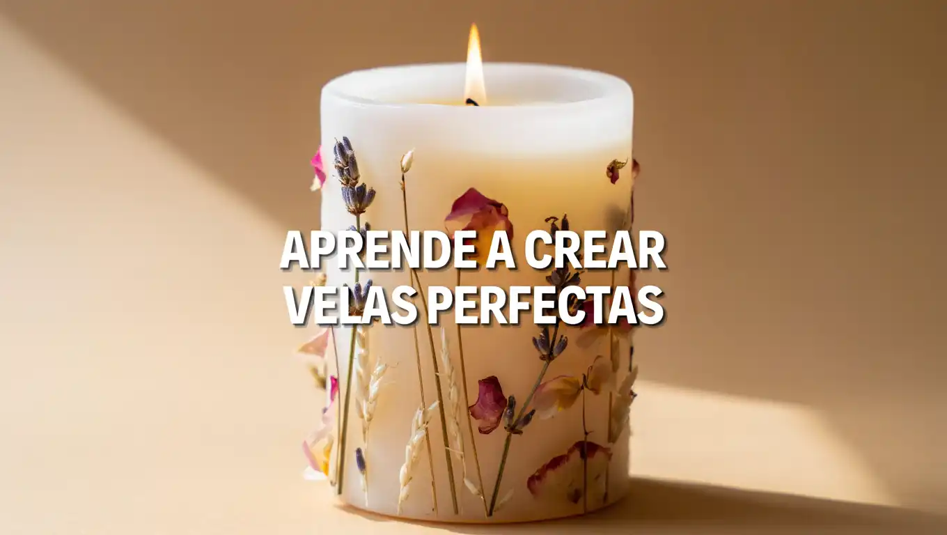 Emprende y Crea tu negocio de velas y jabones artesanales - 4.95 ⭐⭐⭐⭐⭐ (3)