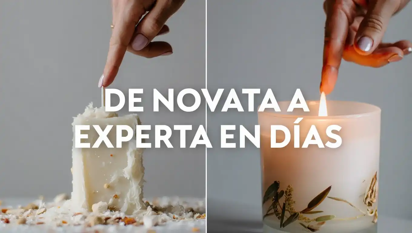 Emprende y Crea tu negocio de velas y jabones artesanales - 4.95 ⭐⭐⭐⭐⭐ (4)